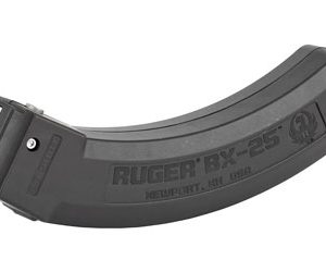 RUGER 10/22 22LR MAGAZINE 25RD BLACK